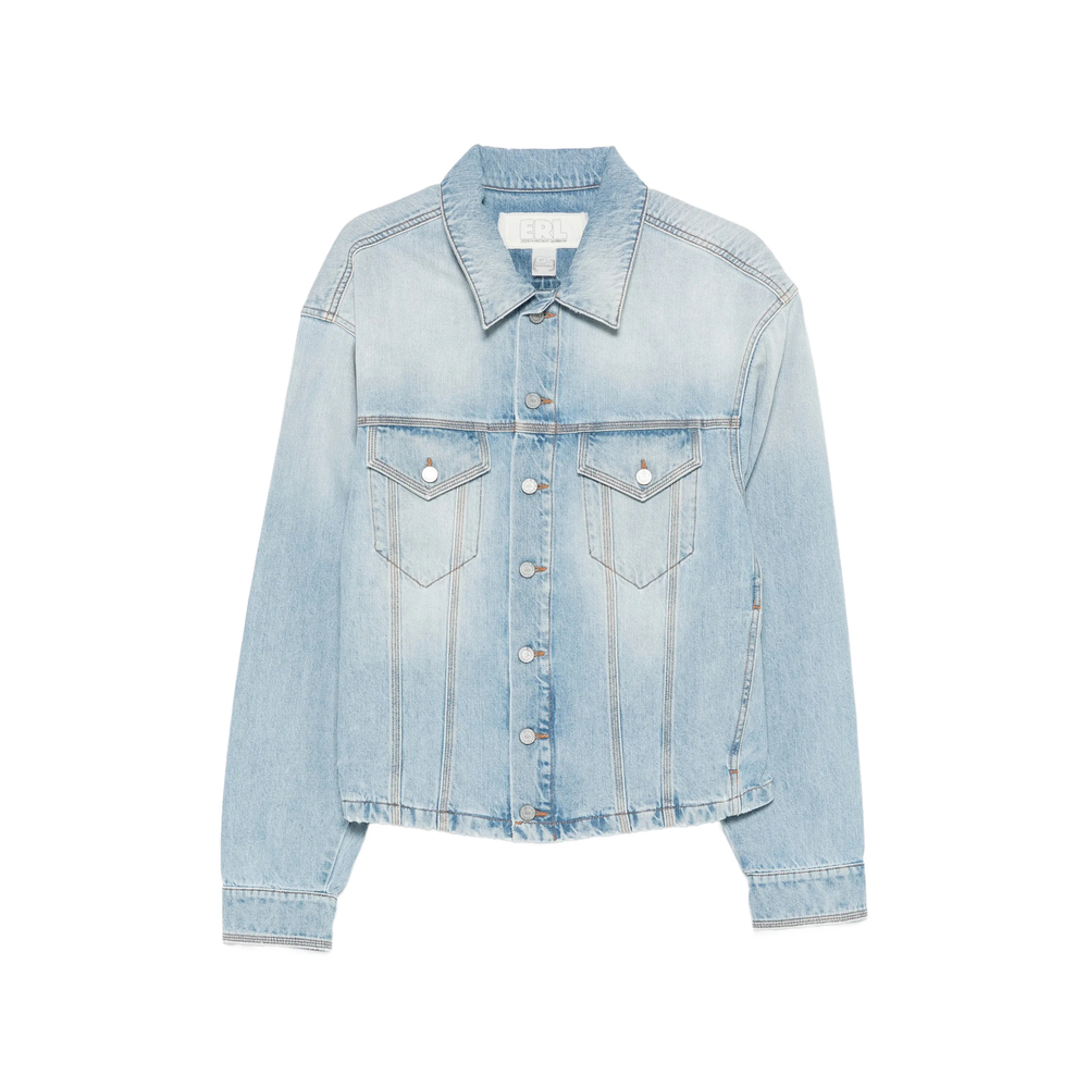 [ERL] Denim jacket SS26 ERL12J001  BLUE