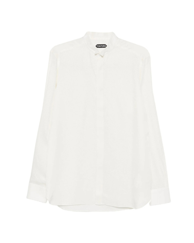 [Tom Ford] Shirts Long Sleeve SS26 S0274 HFVS04 WAR