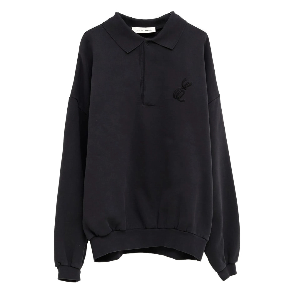 [Fear Of God Essentials] Shirts Long Sleeve SS26 192HO252042F  VIBLK