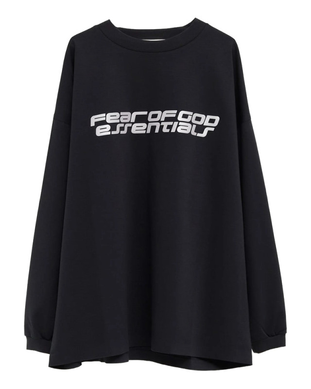 [Fear Of God Essentials] T-shirts Long Sleeve SS26 125HO254541F  VIBLK