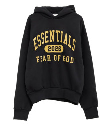 [Fear Of God Essentials] Hoodie SS26 192HO256861F  VIBLK