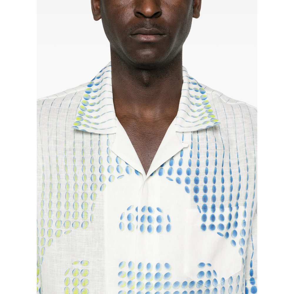[Casablanca] Shirts Short Sleeve SS26 SP26-SH-003 05 DOTS