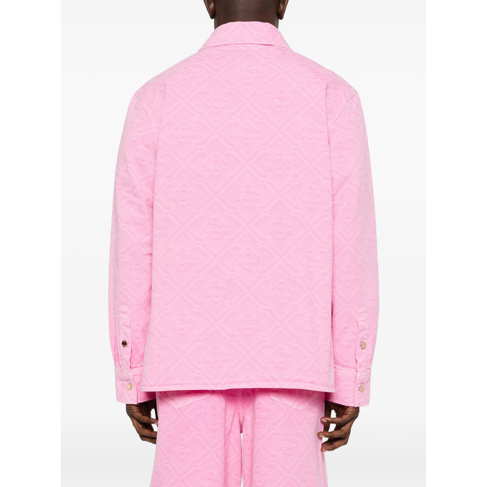 [Casablanca] Denim jacket SS26 SP26-SH-260 01 PINK