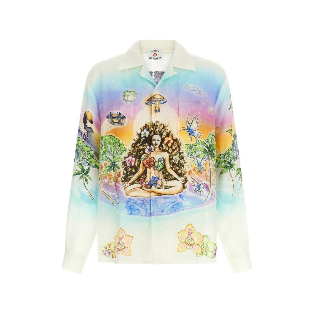 [Casablanca] Shirts Long Sleeve SS26 SS26-SH-006 05 INNOC
