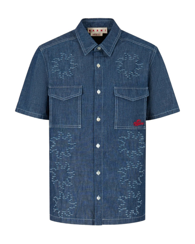 [Marni] Shirts Short Sleeve SS26 USCY72 CUJU0032S4 PCB74