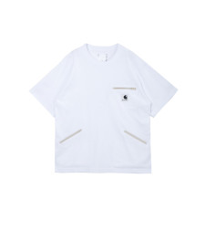 [Sacai X Carhartt] T-shirts Short Sleeve SS26 26-01092S  101