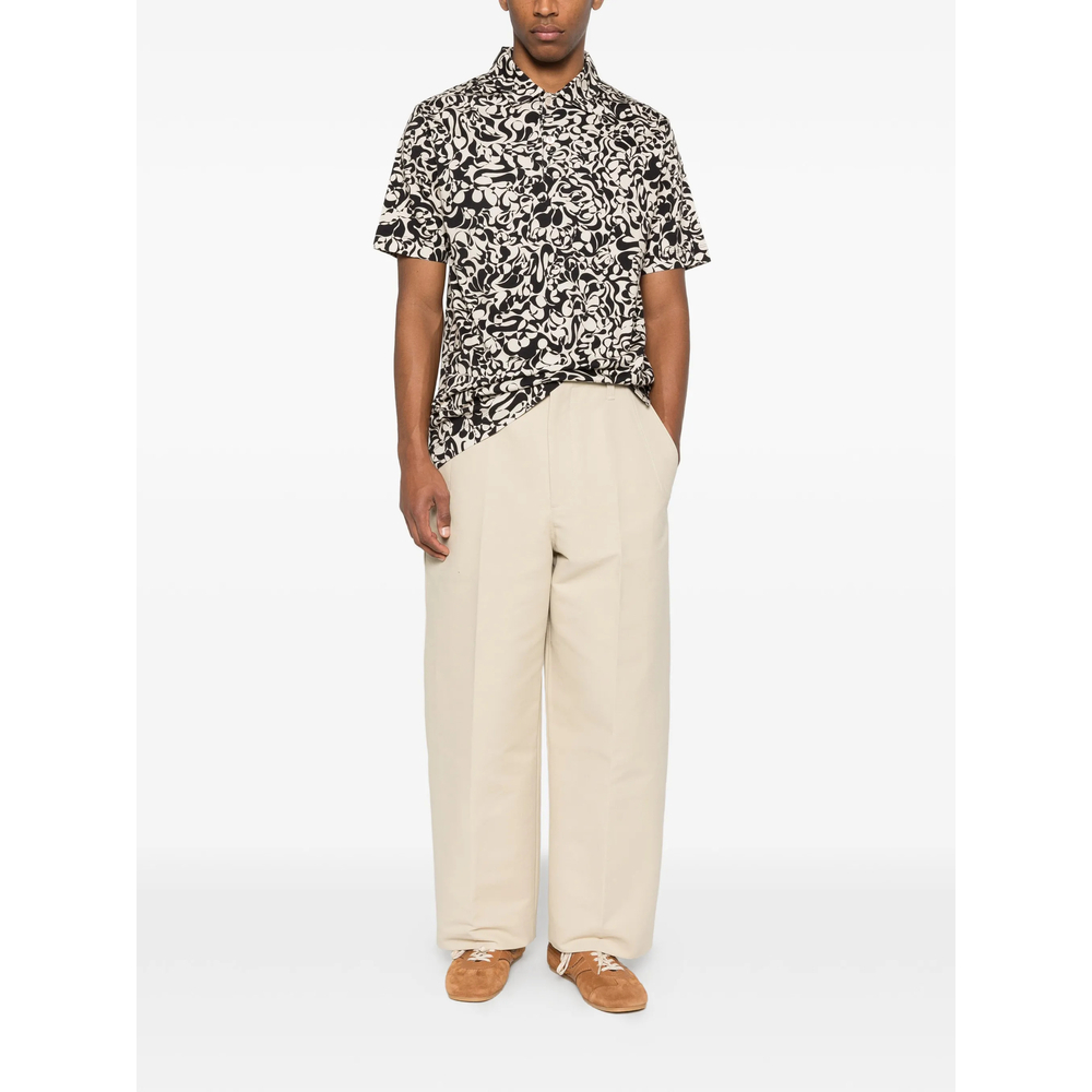 [DRIES VAN NOTEN] Shirts Short Sleeve SS26 3601 021106 900