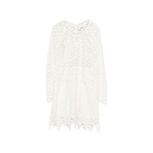 [Isabel Marant] Long sleeve dress SS26 D1J02I RO0993FA 20WH