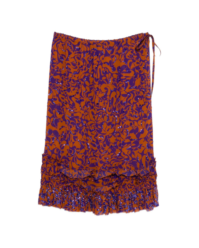 [DRIES VAN NOTEN] Midi skirt SS26 3006 130890 353