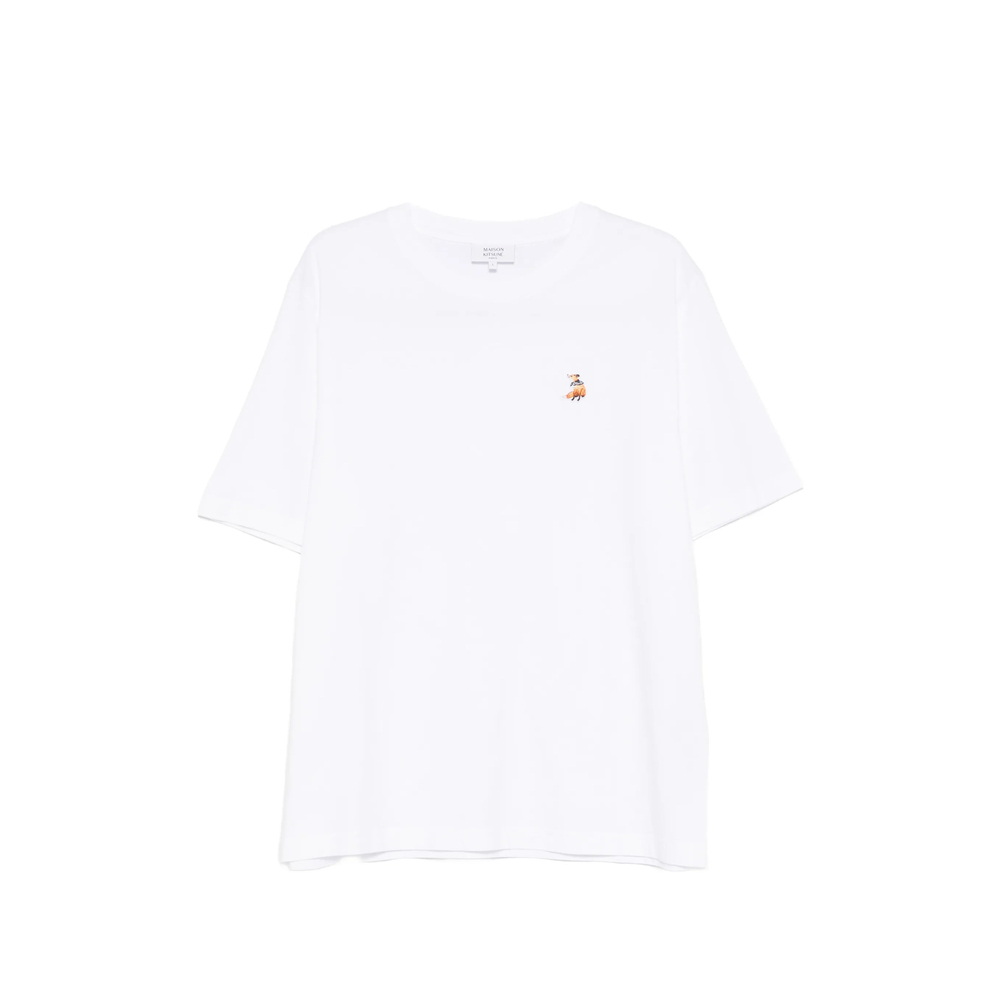 [MAISON KITSUNE] T-shirts Short Sleeve SS26 QM00102KJ7026  WHITE