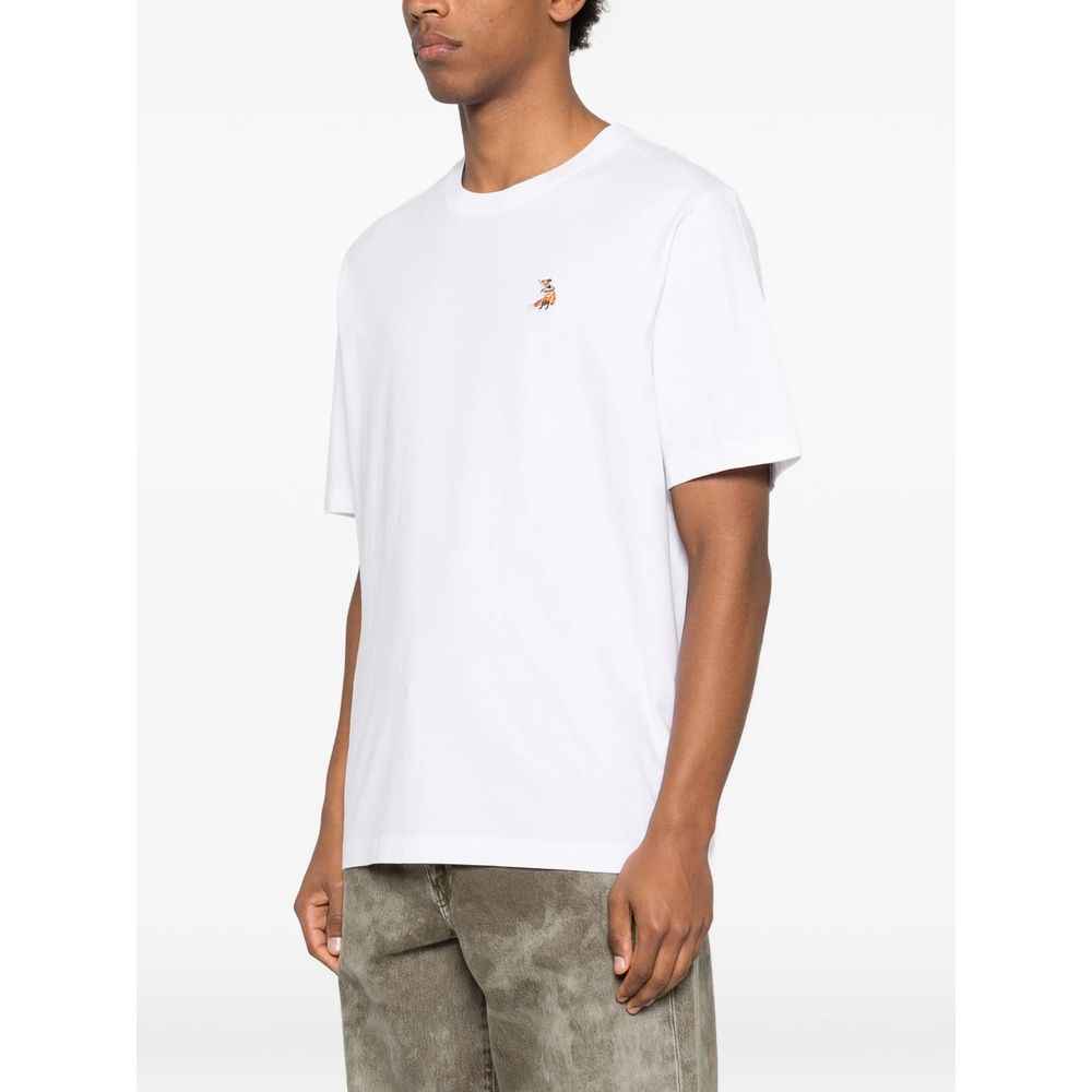 [MAISON KITSUNE] T-shirts Short Sleeve SS26 QM00102KJ7026  WHITE