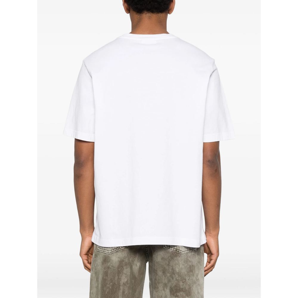 [MAISON KITSUNE] T-shirts Short Sleeve SS26 QM00102KJ7026  WHITE