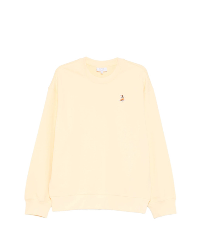 [MAISON KITSUNE] Sweatshirt SS26 QM00301KM0341  STRAW