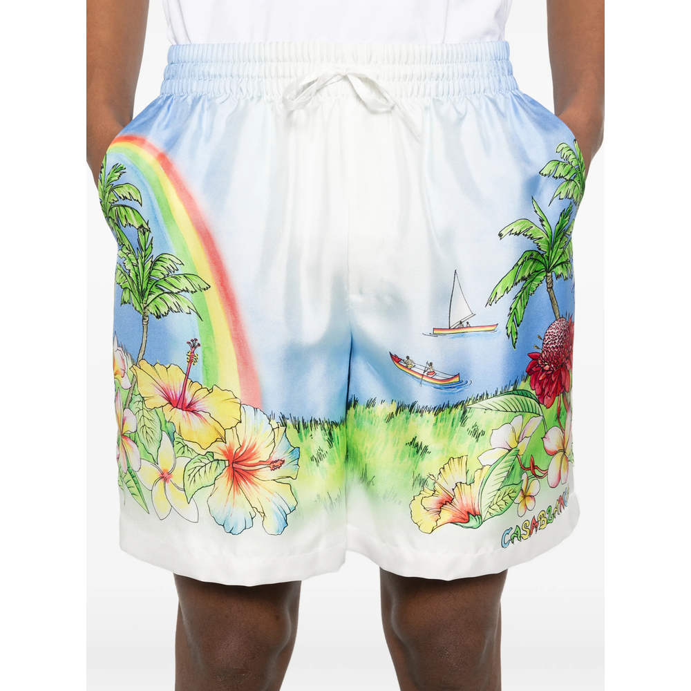 [Casablanca] Shorts SS26 SP26-TR-399 10 ALOHA