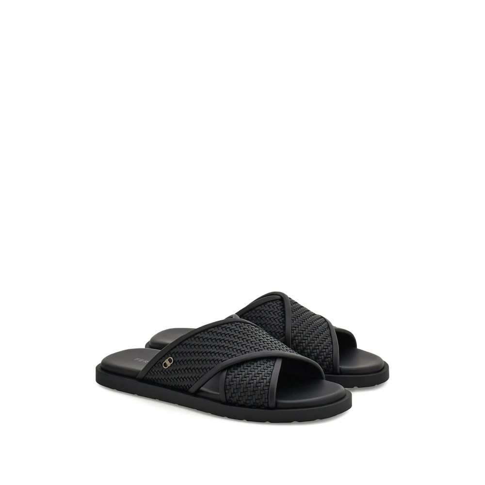 [Ferragamo] Sandals SS26 02A419 0789469 M NERO