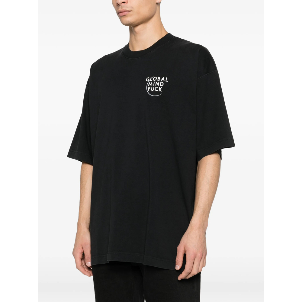 [Vetements] T-shirts Short Sleeve SS26 ME76TR225B  BLACK