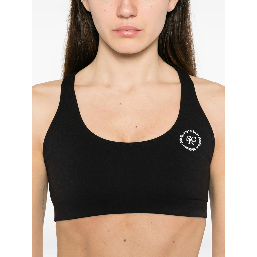 [SPORTY & RICH] Brassiere SS26 TO00364305BA  BLACK