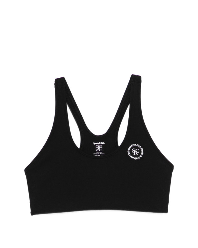 [SPORTY & RICH] Brassiere SS26 TO00364305BA  BLACK