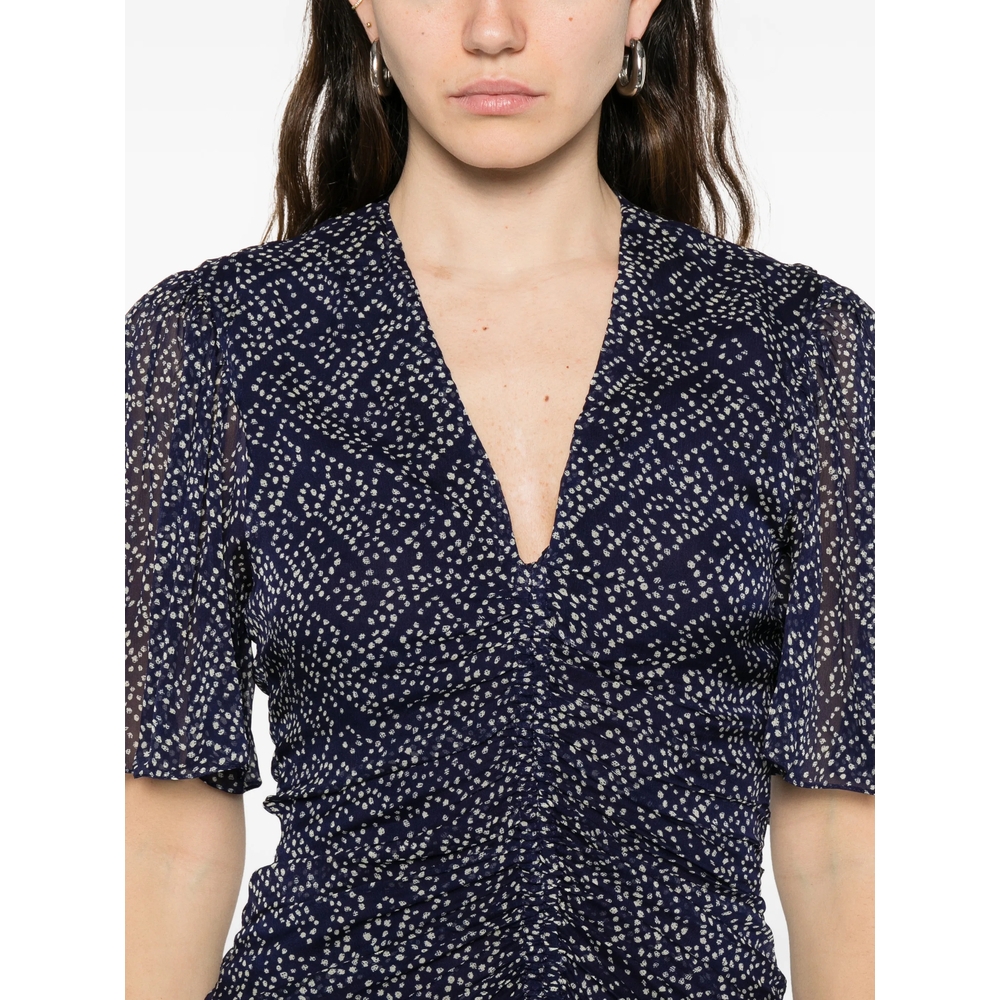 [Marant Etoile] Short sleeve dress SS26 D1J08E RO0330FA 30MI