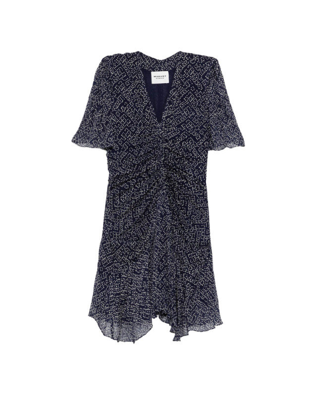 [Marant Etoile] Short sleeve dress SS26 D1J08E RO0330FA 30MI