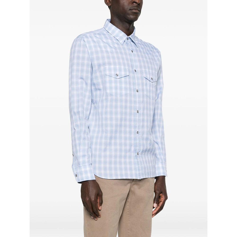 [Tom Ford] Shirts Short Sleeve SS26 FMC312 HDS001 WUA