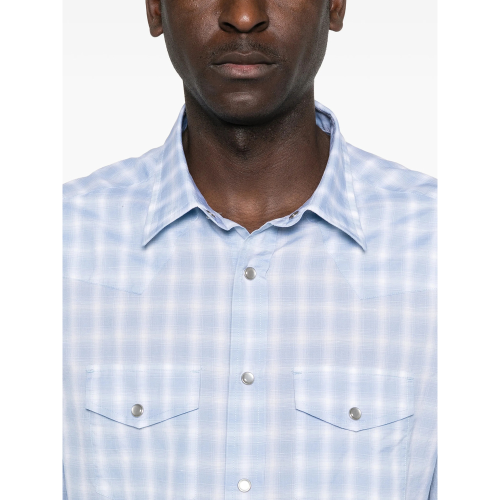 [Tom Ford] Shirts Short Sleeve SS26 FMC312 HDS001 WUA