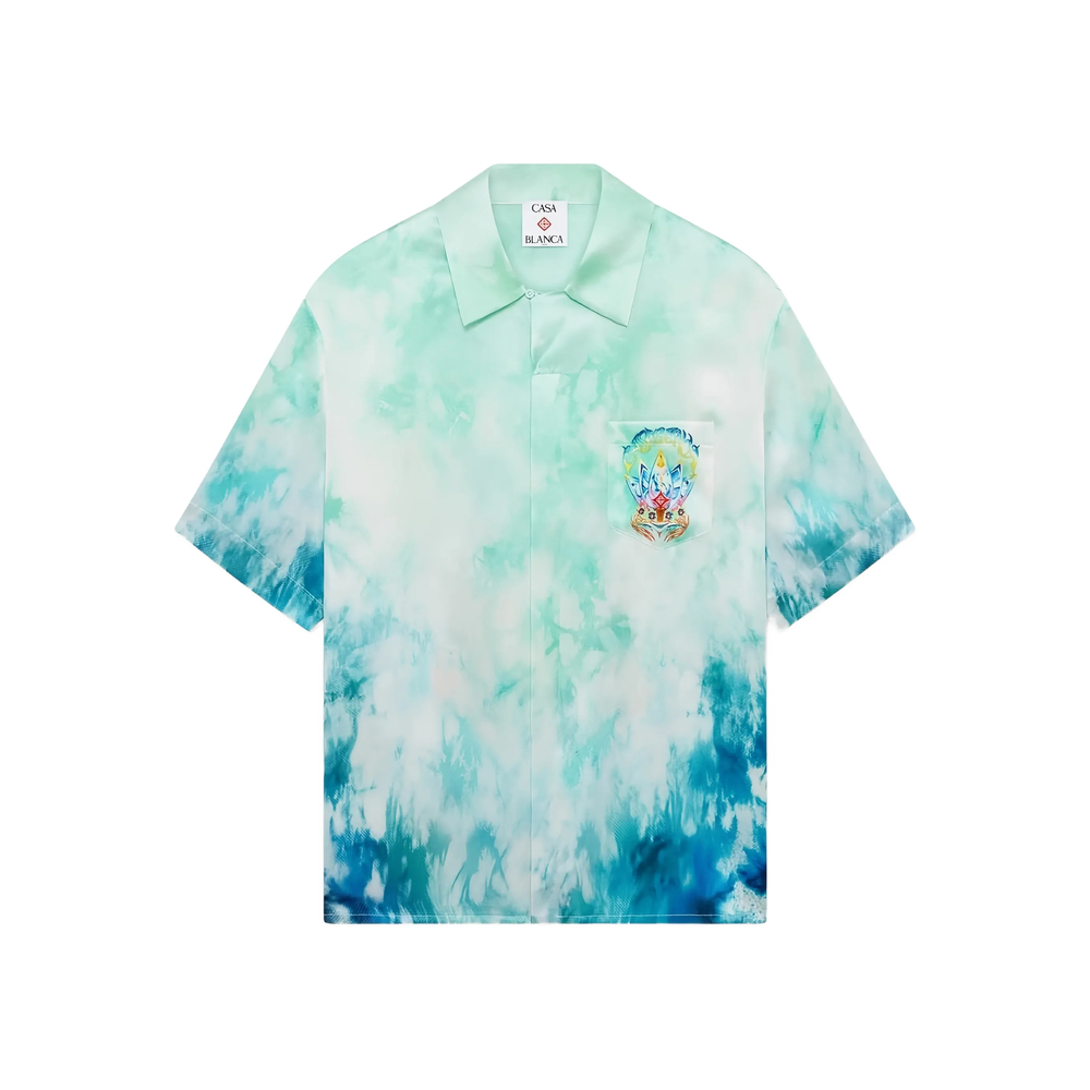 [Casablanca] Shirts Short Sleeve SS26 SP26-SH-003 12 SURF