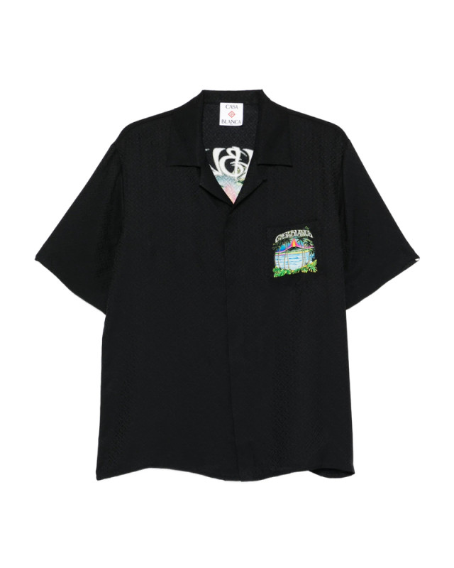 [Casablanca] Shirts Short Sleeve SS26 SP26-SH-003 09 VOLCA