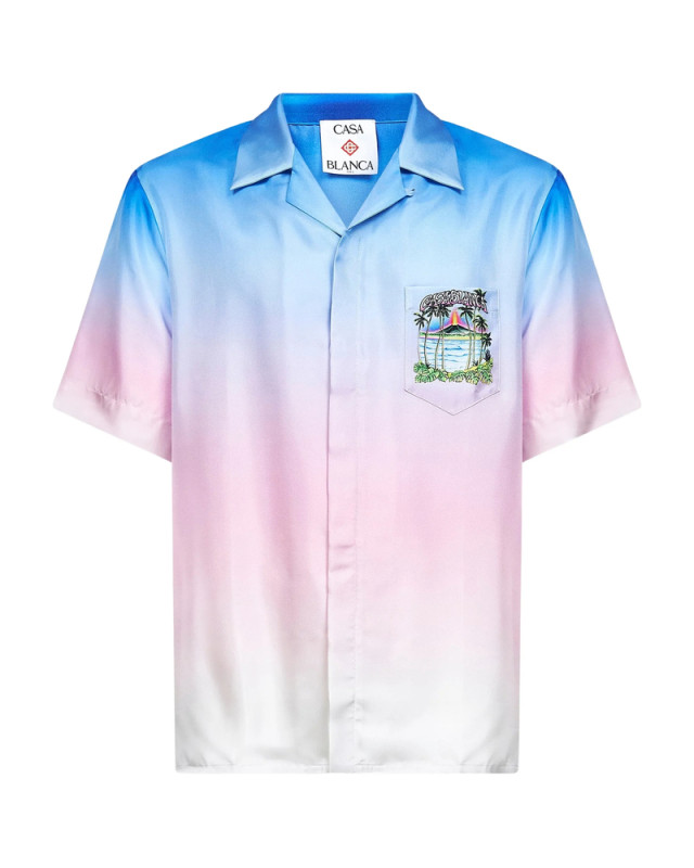 [Casablanca] Shirts Short Sleeve SS26 SP26-SH-003 10 VOLCA
