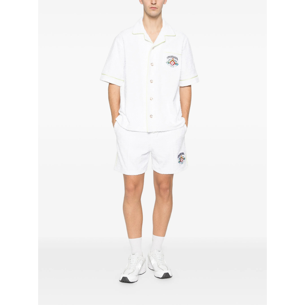 [Casablanca] Shirts Short Sleeve SS26 SP26-SH-085 03 WHITE