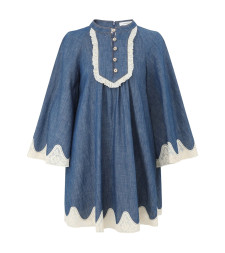 [Zimmermann] Long sleeve dress SS26 5624DRS261  RBLUE