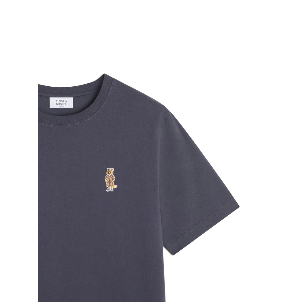 [MAISON KITSUNE] T-shirts Short Sleeve SS26 QM00101KJ7025  SBLUE