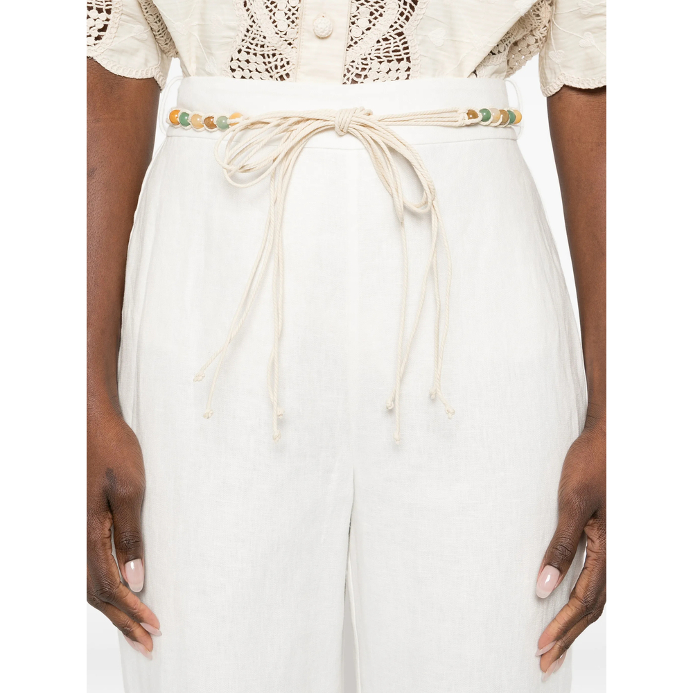 [Zimmermann] Trousers SS26 5797PRS262  IVORY