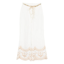 [Zimmermann] Trousers SS26 5797PRS262  IVORY