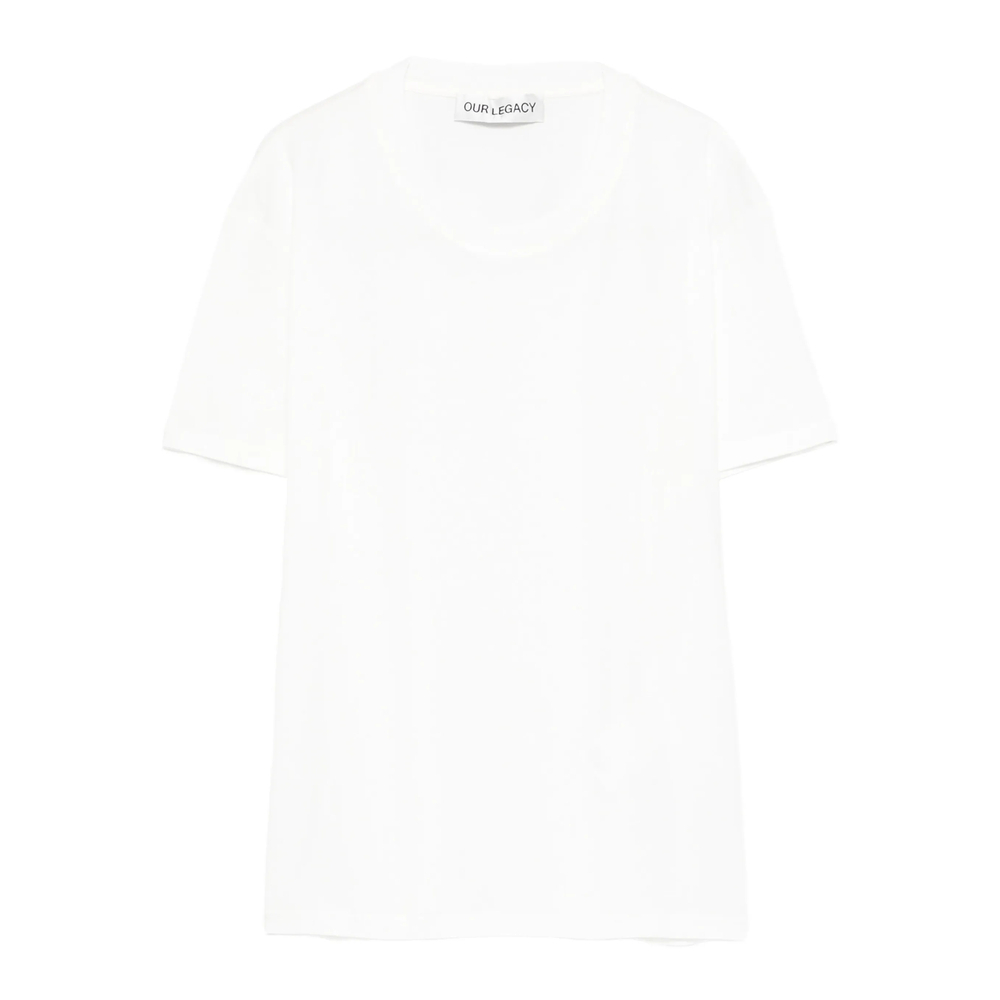 [Our Legacy] T-shirts Short Sleeve SS26 W2266CWC  WHITE