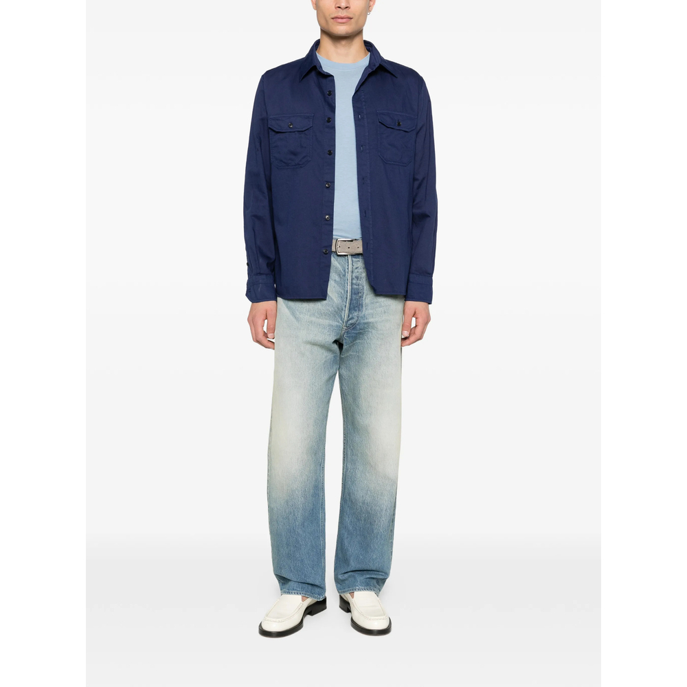 [Tom Ford] Shirts Long Sleeve SS26 FMC295 HME001 UDB