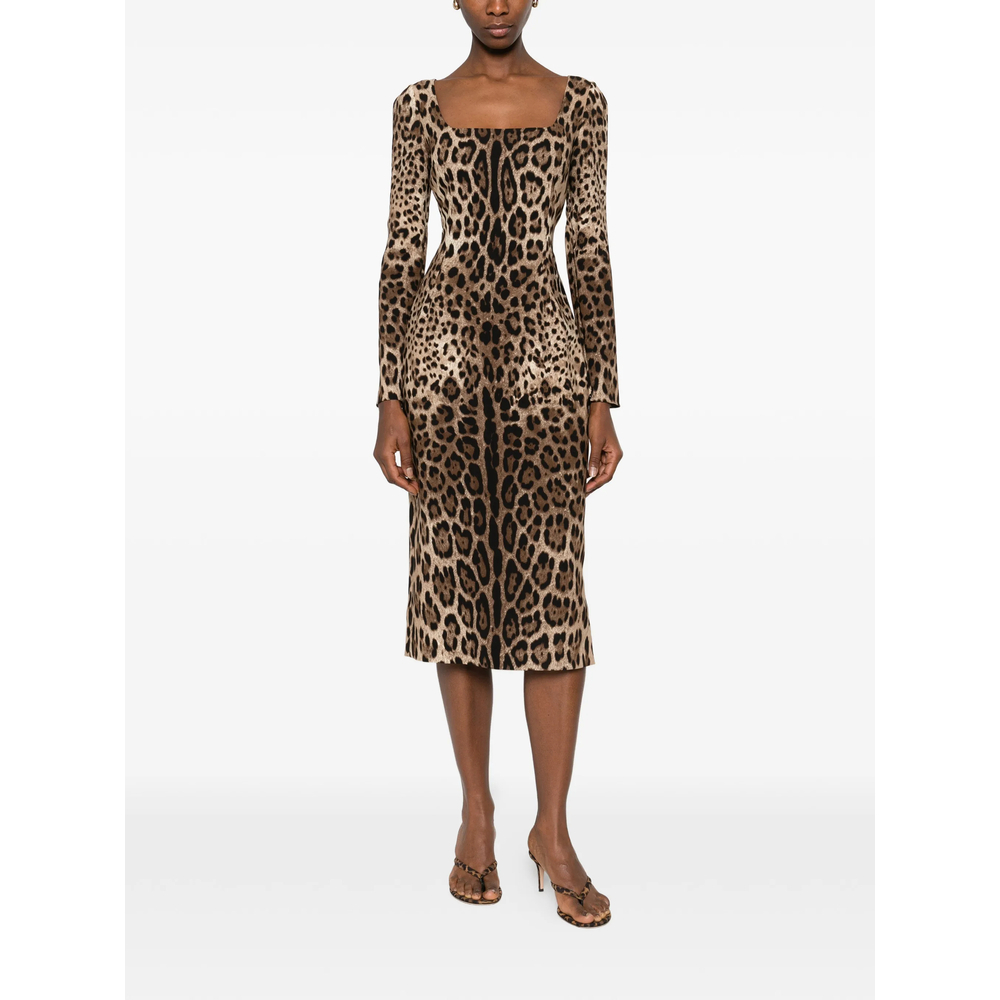 [Dolce & Gabbana] Long sleeve dress SS26 F6TYGT FSRKI HY13M