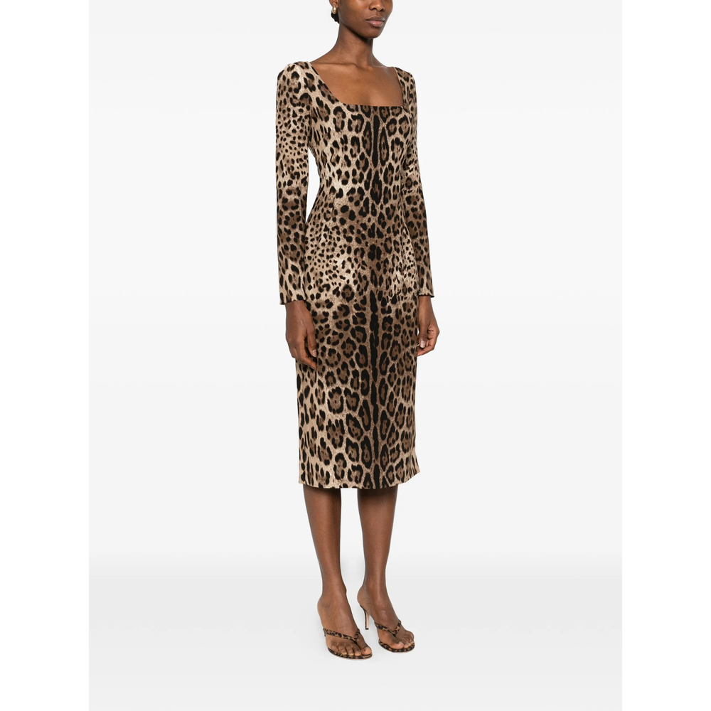 [Dolce & Gabbana] Long sleeve dress SS26 F6TYGT FSRKI HY13M
