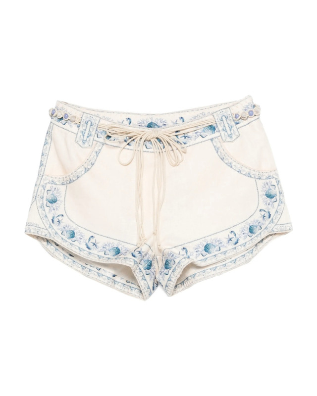 [Zimmermann] Shorts SS26 6173ARS262  BLUET