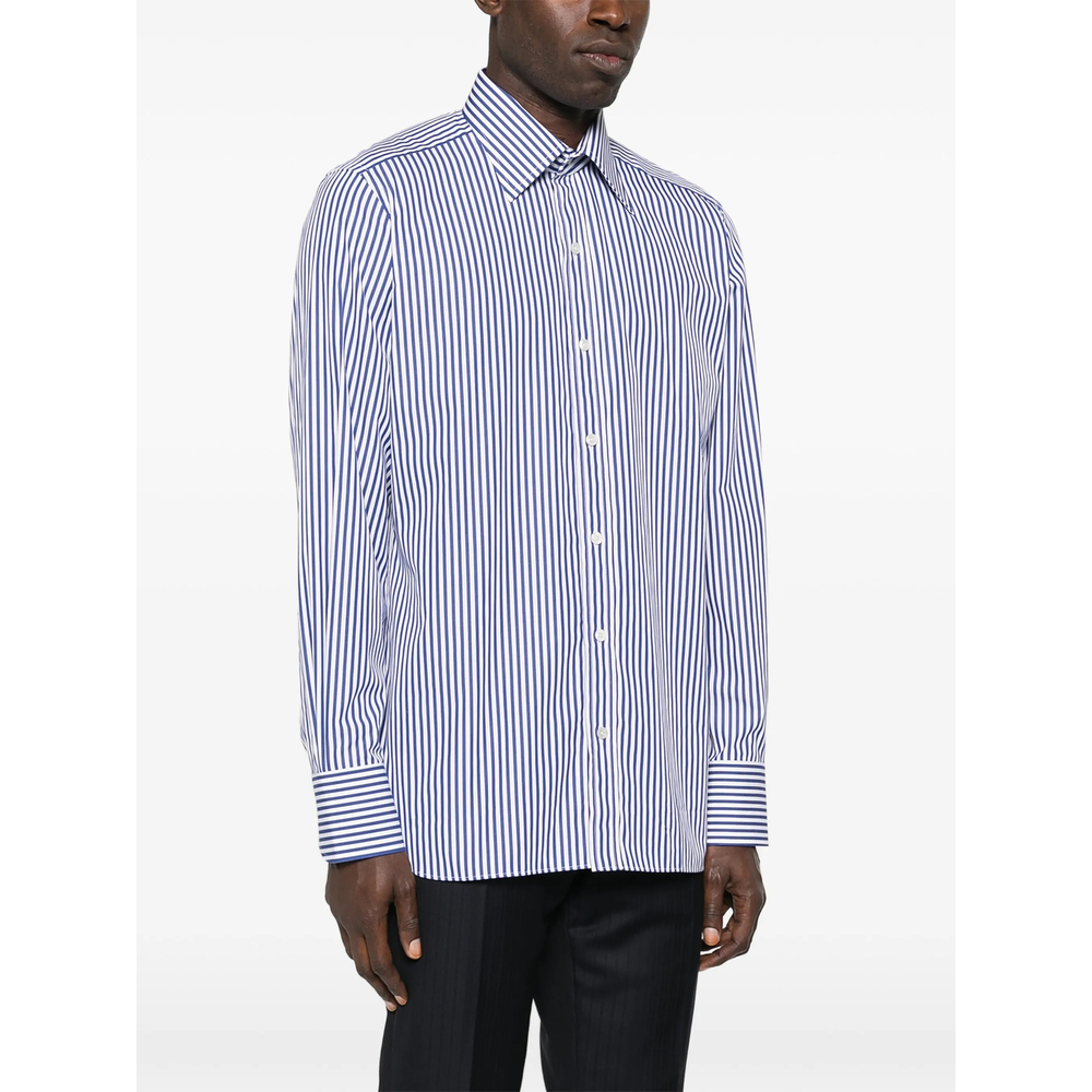[Tom Ford] Shirts Long Sleeve SS26 C0010 HSBC01 WUC