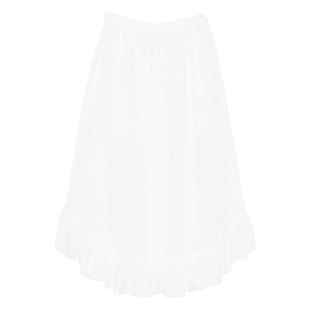 [Zimmermann] Midi skirt SS26 5770SRS263  IVORY