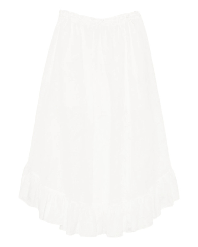 [Zimmermann] Midi skirt SS26 5770SRS263  IVORY