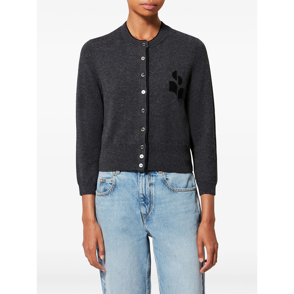[Marant Etoile] Cardigan SS26 D1L16E CA0163FA ANBK
