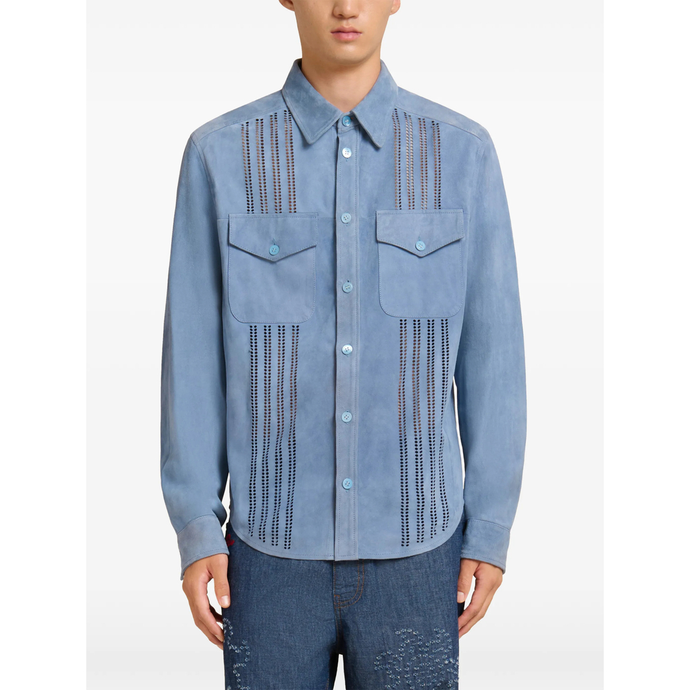 [Marni] Shirts Long Sleeve SS26 ULA761 CUMY0368S0 00B34