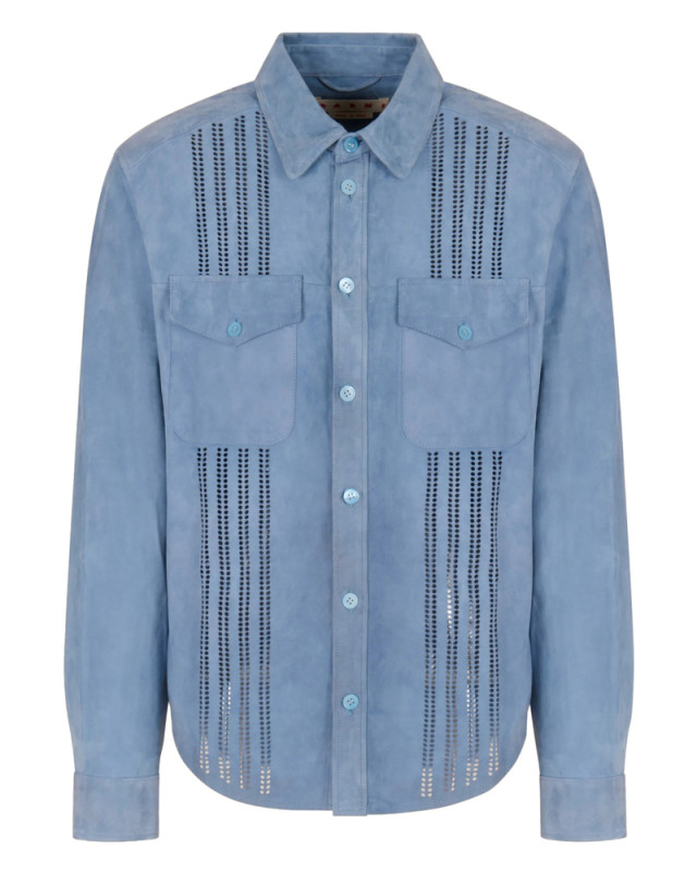 [Marni] Shirts Long Sleeve SS26 ULA761 CUMY0368S0 00B34