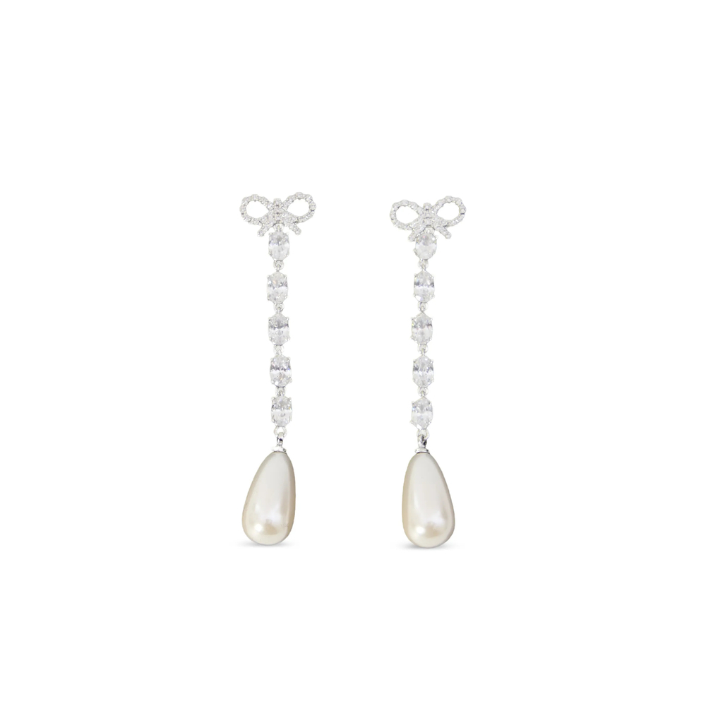 [Self-portrait] Earring SS26 RS26-609E-SL  SILVE