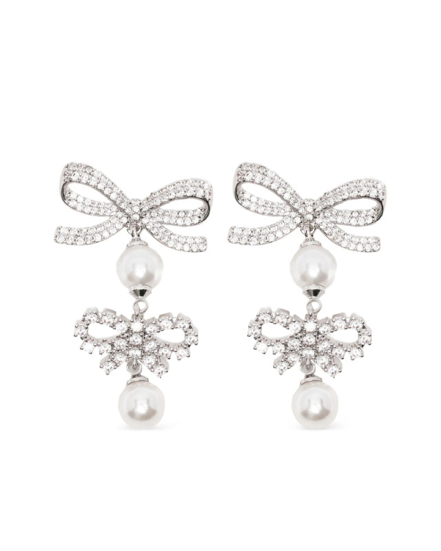 [Self-portrait] Earring SS26 RS26-629E-SL  SILVE