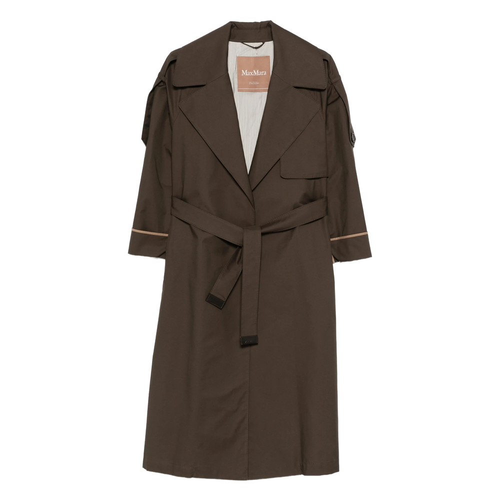 [MAX MARA THE CUBE] Trench Coat SS26 MTCUTRENCH 251 003