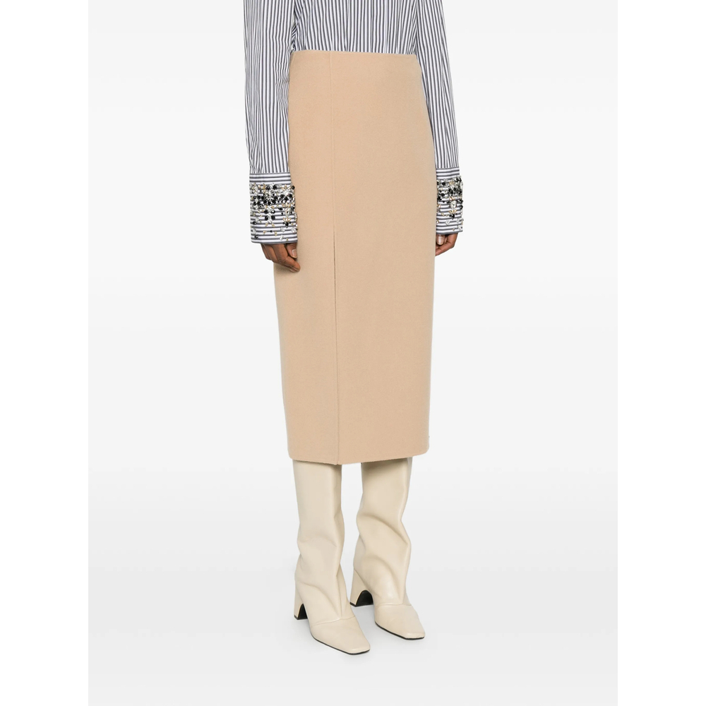 [SPORTMAX] Midi skirt SS26 SPXDANZA 747 001