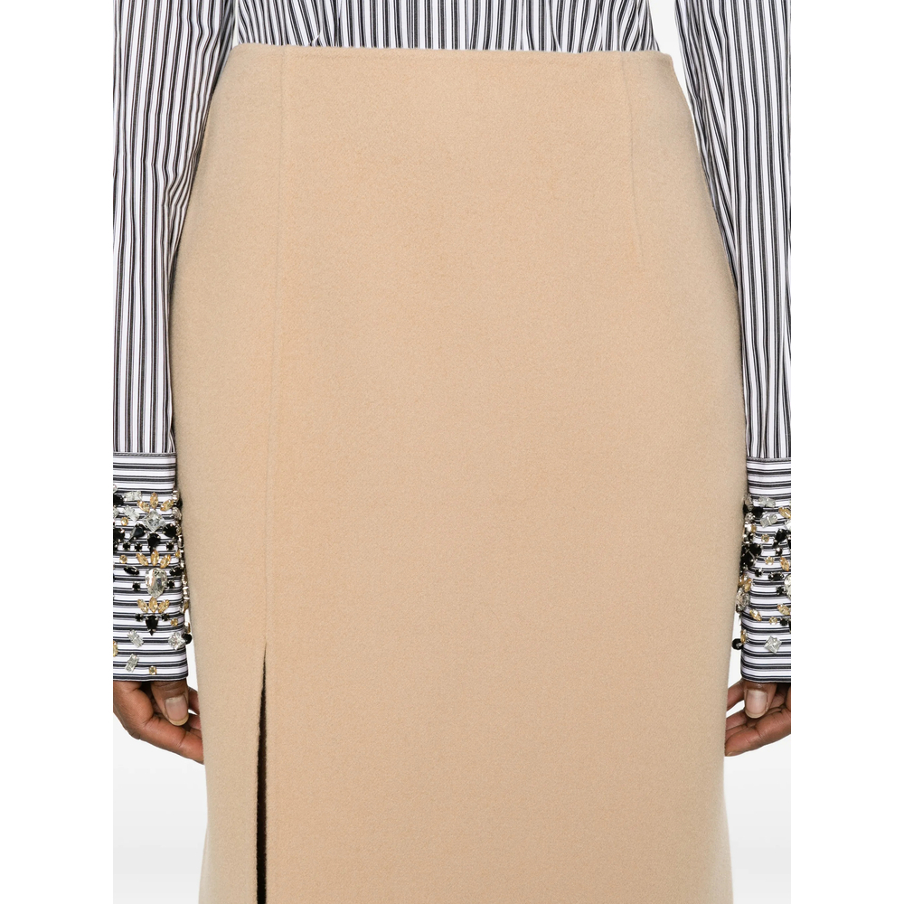 [SPORTMAX] Midi skirt SS26 SPXDANZA 747 001